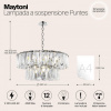 Подвесной светильник Maytoni Пунтес MOD043PL-12CH