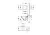 Подвесной унитаз Duravit DuraStyle 2538090000 безободковый