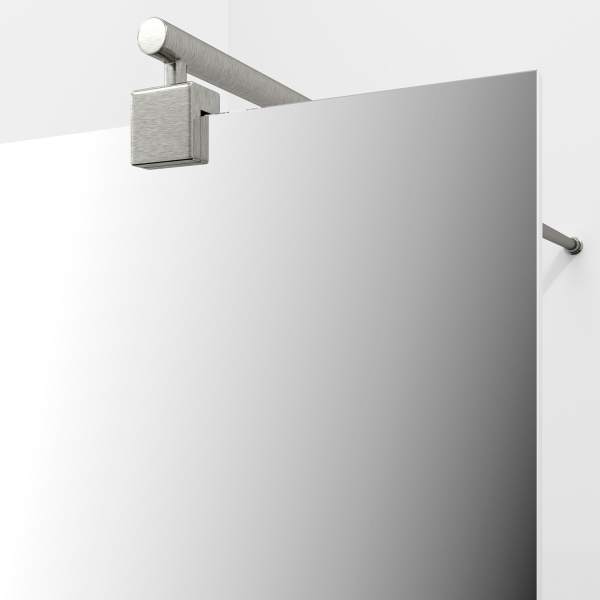 Душевая перегородка WasserKRAFT Rur 30W 110 30W46BN-MR никель