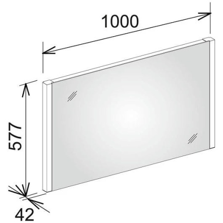 Зеркало Keuco Royal Reflex 100 14296003000