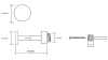 Крючок Bemeta Omega 104206024
