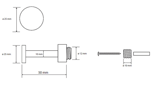 Крючок Bemeta Omega 104206024