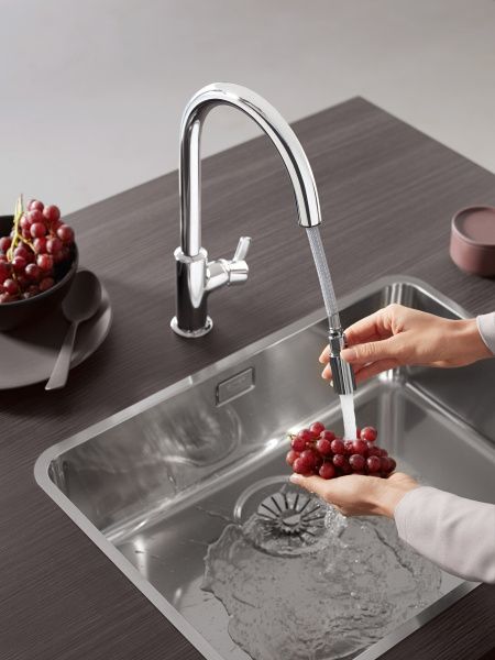 Смеситель для кухонной мойки Kludi BINGO STAR XS 468030578 хром