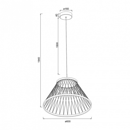 Подвесной светильник Mantra Spider 8949