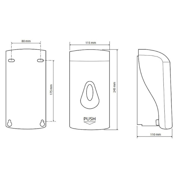 Дозатор Bemeta Hotel Line 121209407