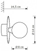 Накладной светильник Lighthall Pearl LH012139