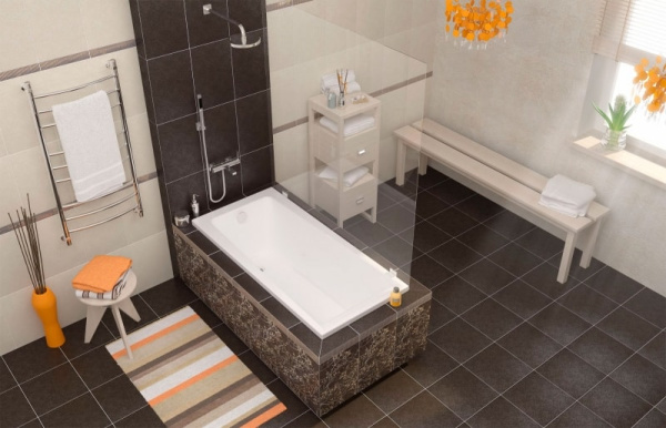 Акриловая ванна Cersanit Lorena 150х70 WP-LORENA*150-W белый