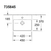 Раковина Villeroy&Boch Avento 73584501
