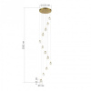 Подвесная люстра ST-Luce Cascato SL6114.203.12