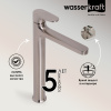 Смеситель для раковины WasserKRAFT Spree 1403H сталь