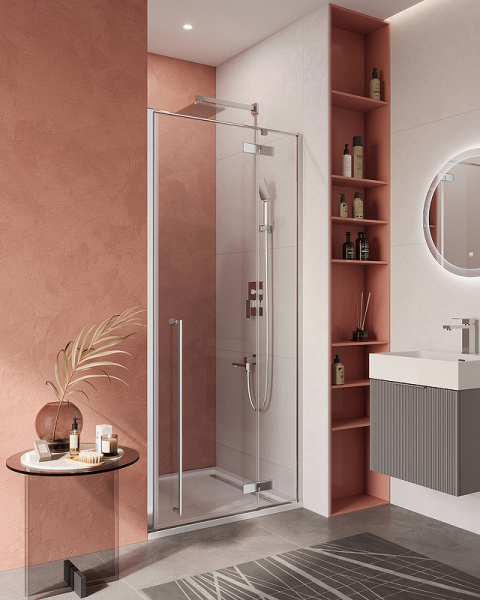 Душевая дверь Cezares Liner 100 LINER-B-12-100-C-Cr-R