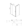 Душевой уголок Vincea Extra VSR-1E101110CL