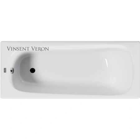 Ванна чугунная Vinsent Veron Concept VCO1607042 160x70 см, белый