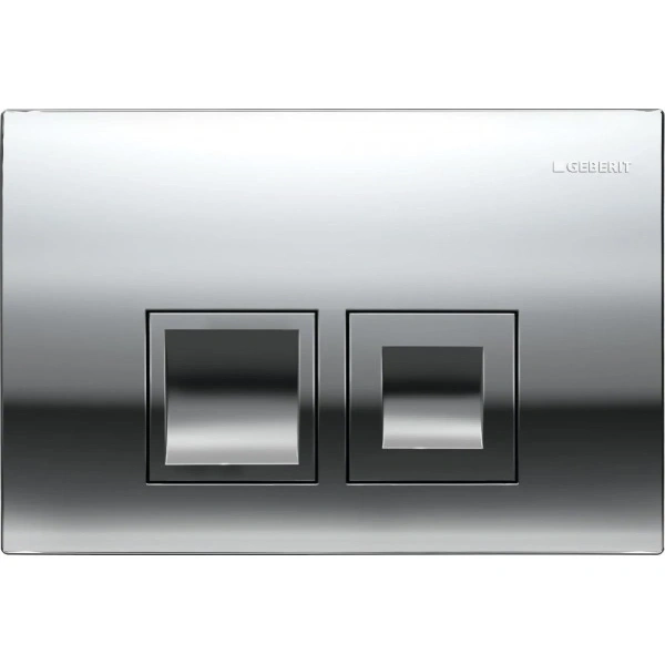 Инсталляция для унитаза Geberit DuofixBasic Delta50 458.103.00.1 + 115.135.21.1 с кнопкой смыва, хром