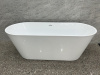 Акриловая ванна Abber 170x75 AB9268-1.7 белая глянцевая