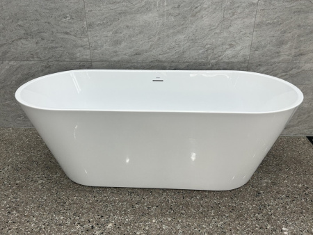 Акриловая ванна Abber 170x75 AB9268-1.7 белая глянцевая