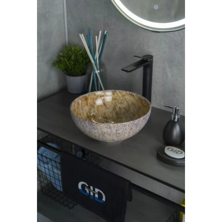Раковина 32x32 см GID Stone Edition Mnc489