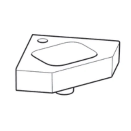Раковина 33x33 см Geberit iCon 124729000