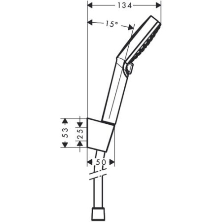 Душевой гарнитур hansgrohe Crometta Vario 26692400