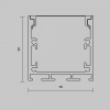 Профиль накладной Maytoni Led Strip  633003