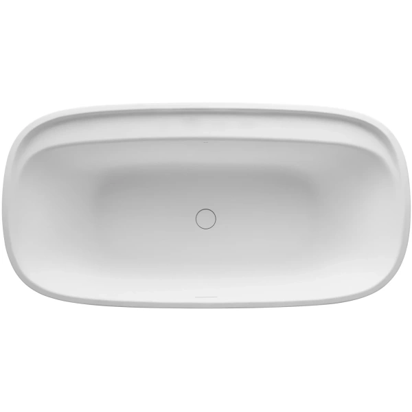 Ванна из литьевого мрамора Roca Beyond 248452000 180x90 см, отдельностоящая, белый матовый