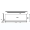 Передняя панель YOU 175 см Ravak CZ021W0A00