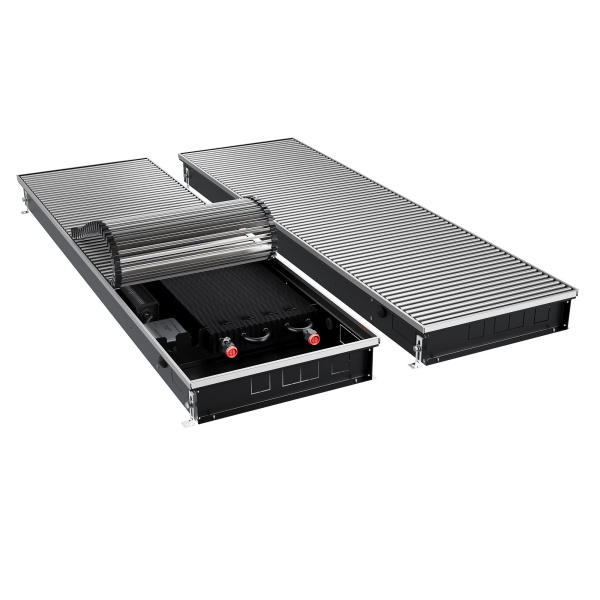 Конвектор внутрипольный Royal Thermo ATRIUM TURBO-90/400/2600-DG-U-NA