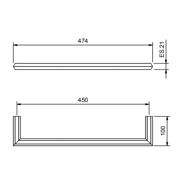 Полотенцедержатель Fantini Venezia 94 P5 7811 черный