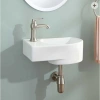 Раковина CeramaLux 9273R 41x27 см R, рукомойник, белый