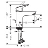 Смеситель для раковины Hansgrohe Logis 71171000