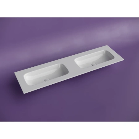Раковина Ceramica Nova Grace CN7023wx 161x46 см, накладная, белый