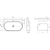 Раковина 80,5x50 см Ravak Yard 800 XJX0D280002