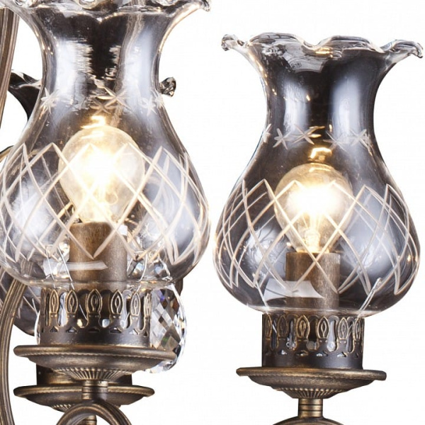 Подвесная люстра Arte Lamp Palermo A2053LM-6BR
