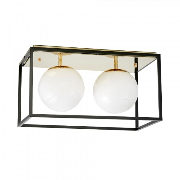 Накладной светильник LUMINA DECO LDC 8060-2 F.GD+BK