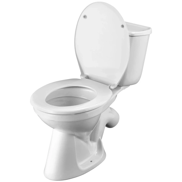 Унитаз-компакт Santek Бриз 1.WH30.2.138 косой выпуск, с сиденьем, белый