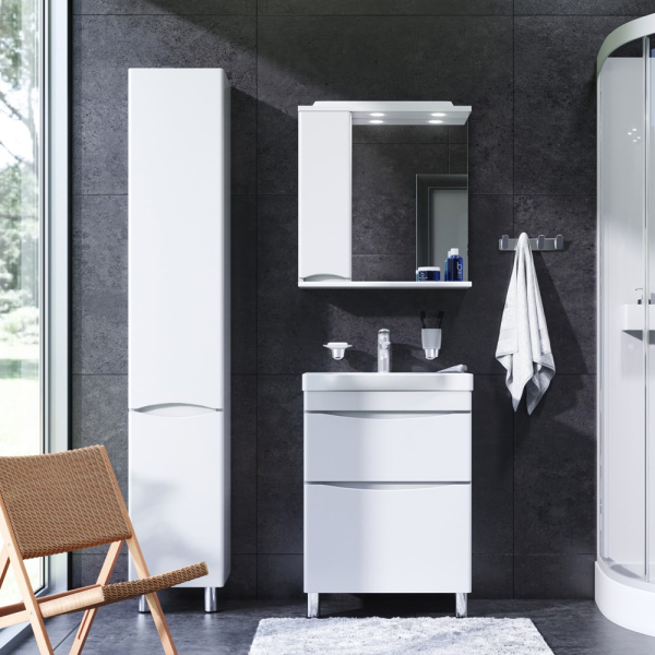 Тумба под раковину AM.PM Like M80FSX0652WG белый глянец