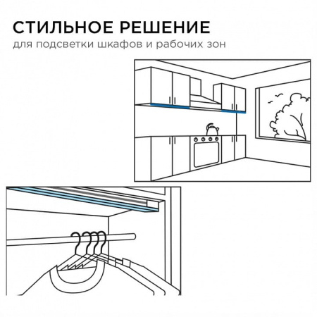 Модульный светильник Apeyron Electrics  07-09