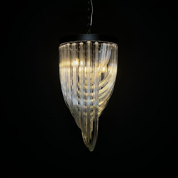 Подвесная люстра Imperiumloft Chandelier Murano Clear 40.2128
