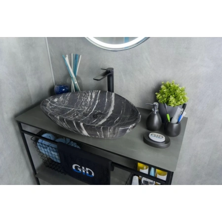 Раковина 59x39 см GID Stone Edition Mnc206