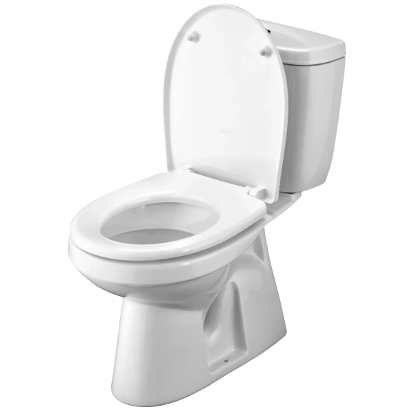 Унитаз-компакт Santek Анимо 1.WH30.2.133 вертикальный выпуск, с сиденьем, белый