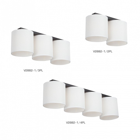 Накладной светильник Vitaluce V2882 V2882-1/2PL