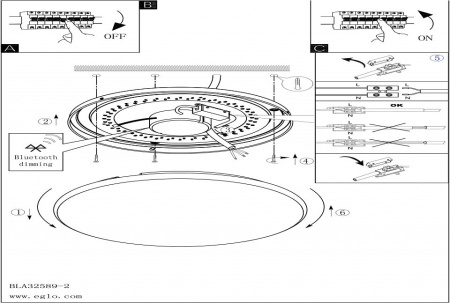 Накладной светильник Eglo Giron-C 32589