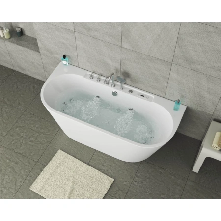 Акриловая гидромассажная ванна 170x80 см Grossman GR-17075-2317080