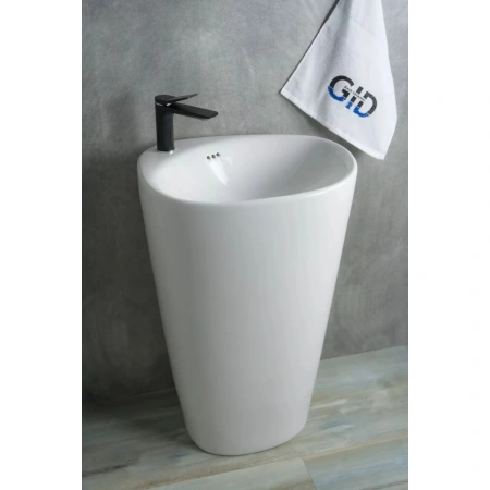 Раковина напольная 52x40 см GID Simple-N Nb188