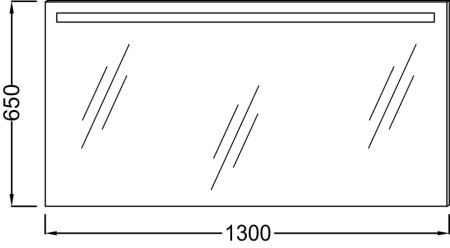 Зеркало Jacob Delafon 130 EB1419-NF