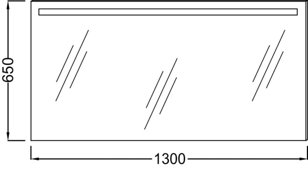 Зеркало Jacob Delafon 130 EB1419-NF