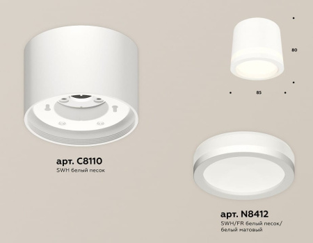 Накладной светильник Ambrella Light XS XS8110003