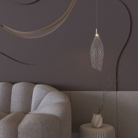 Подвесной светильник Eurosvet Ruche 90352/1 хром