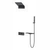 Душевой комплект Vincea VSFW-2F11TMB матовый черный
