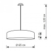 Подвесной светильник Lighthall Turdan 65 LH022026